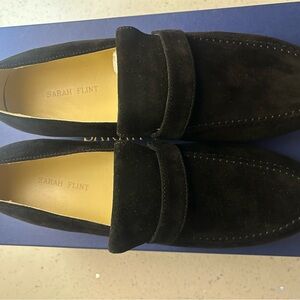 Sarah Flint Alysia Black Suede Women's Sneakers